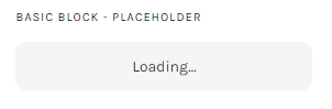 Placeholder block