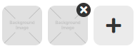 Preview of the .upload-images component